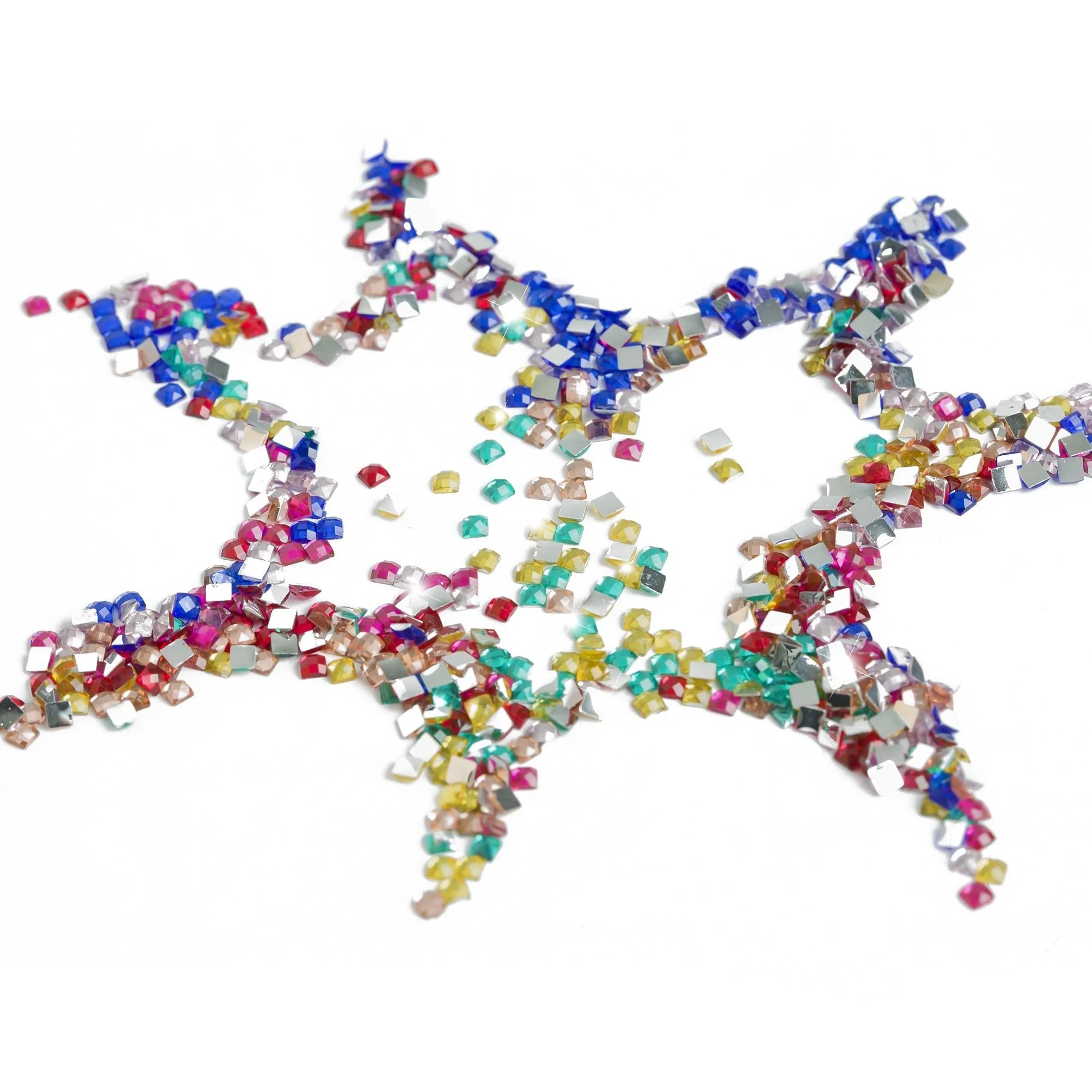 20 Colors Square Rhinestones Diamond Painting Beads - Image 9