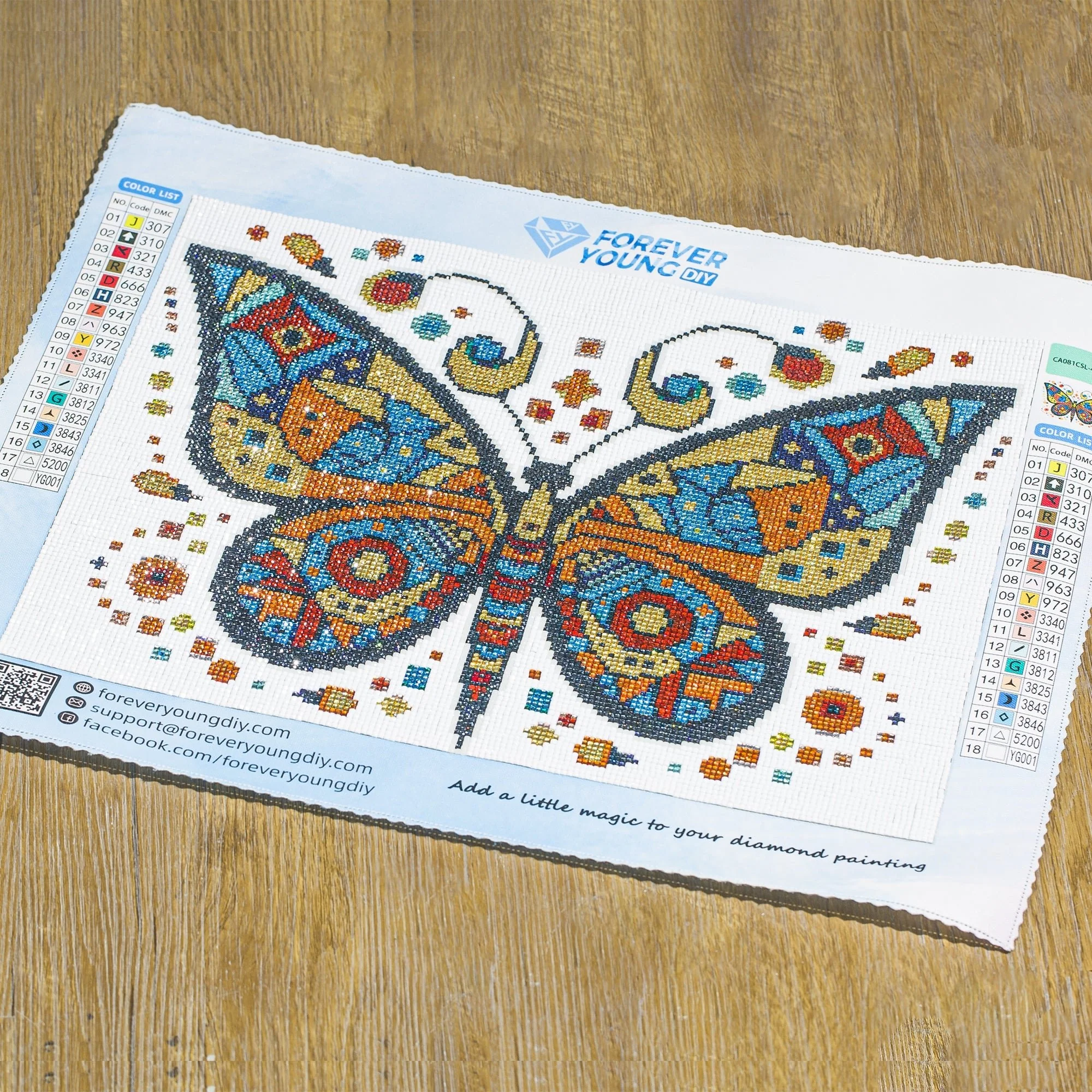 Beautiful Butterfly-Crystal diamonds and Luminous diamonds - Image 4