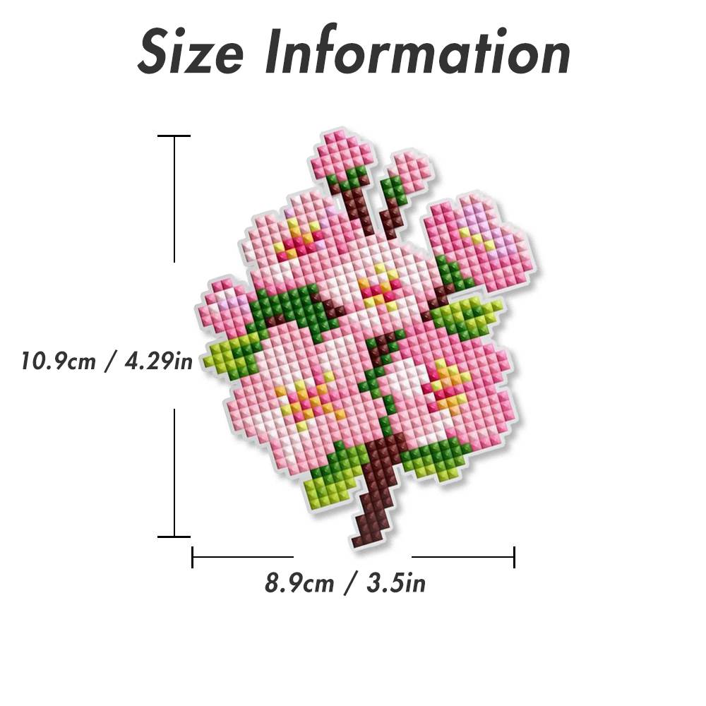 Cherry Blossom Acrylic Diamond Art Display Stand - Image 4