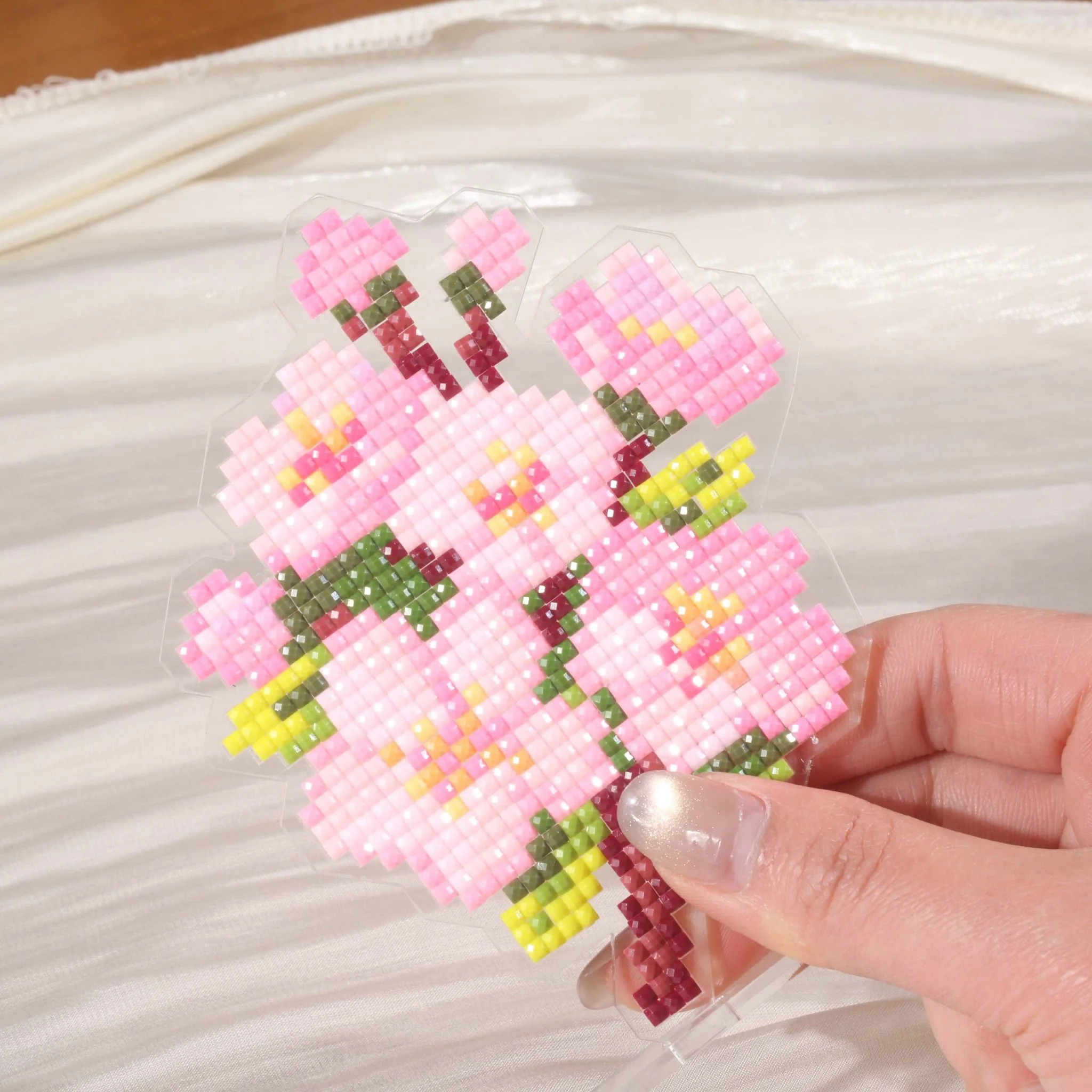 Cherry Blossom Acrylic Diamond Art Display Stand - Image 6