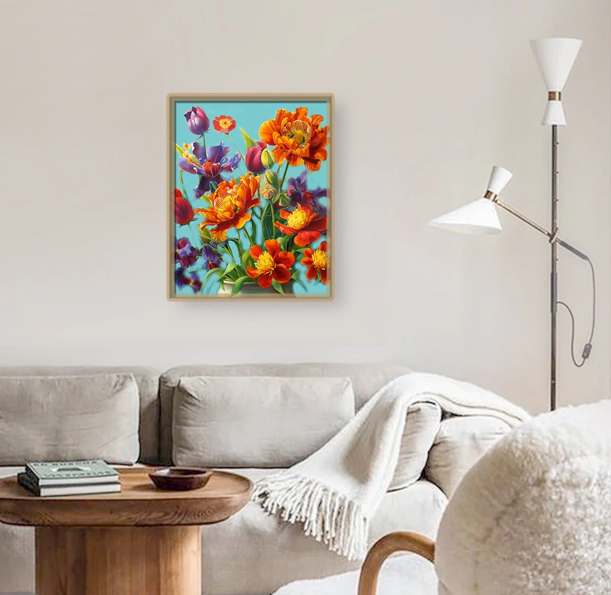 Colorful Flowers-Crystal Diamond Painting - Image 5