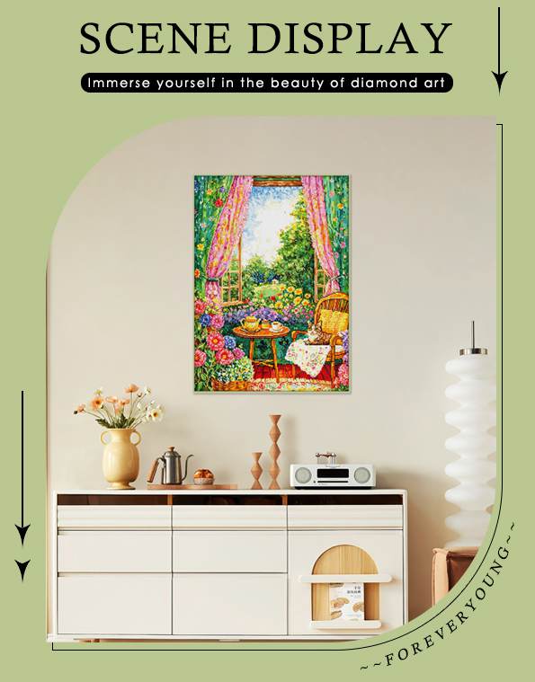 Cozy Tea Time with Cat | Cat, Cats & Kitten Relaxing Art Decor - Image 4