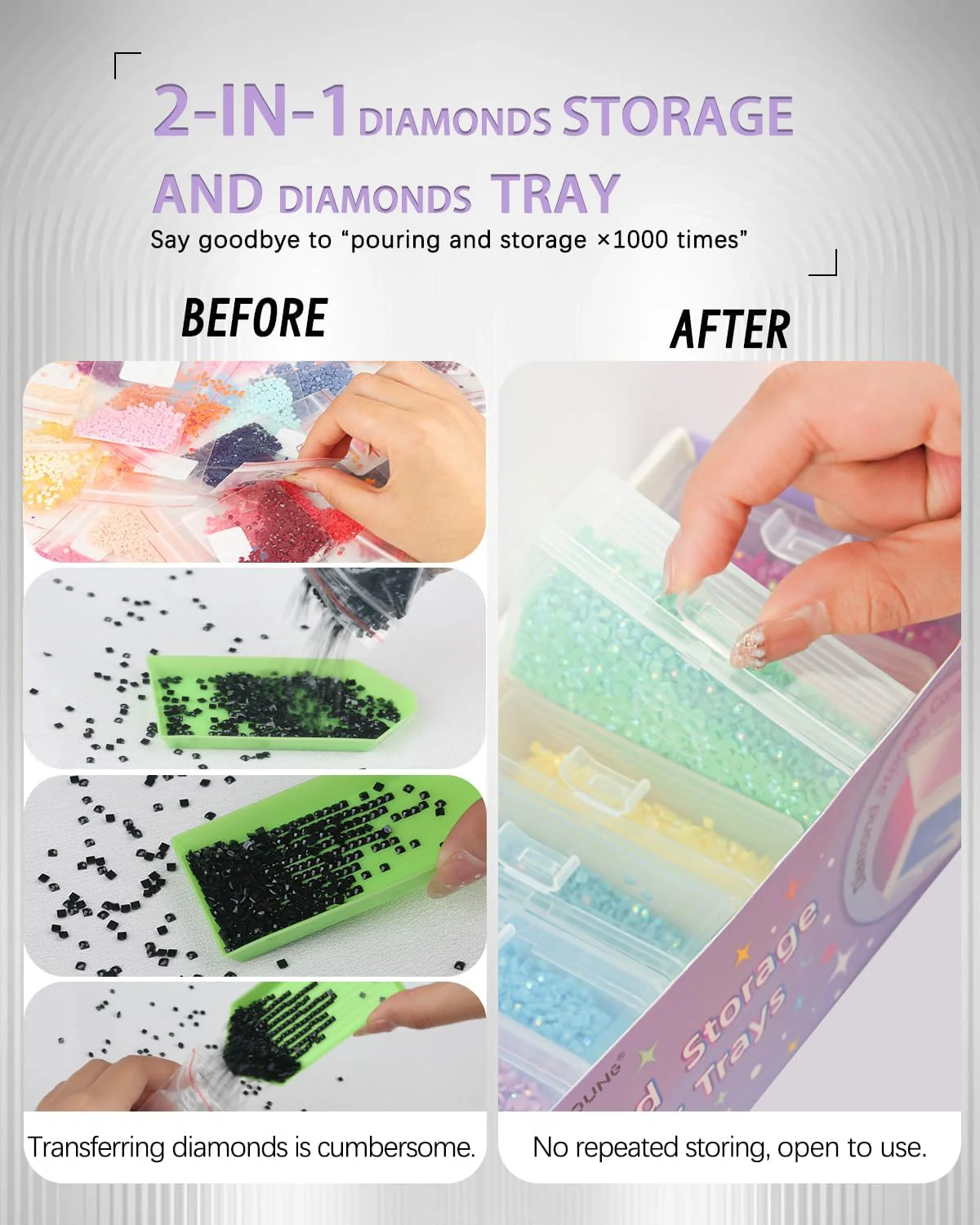 Forever Young 8pcs Containers Trays & Gift Box - Image 3