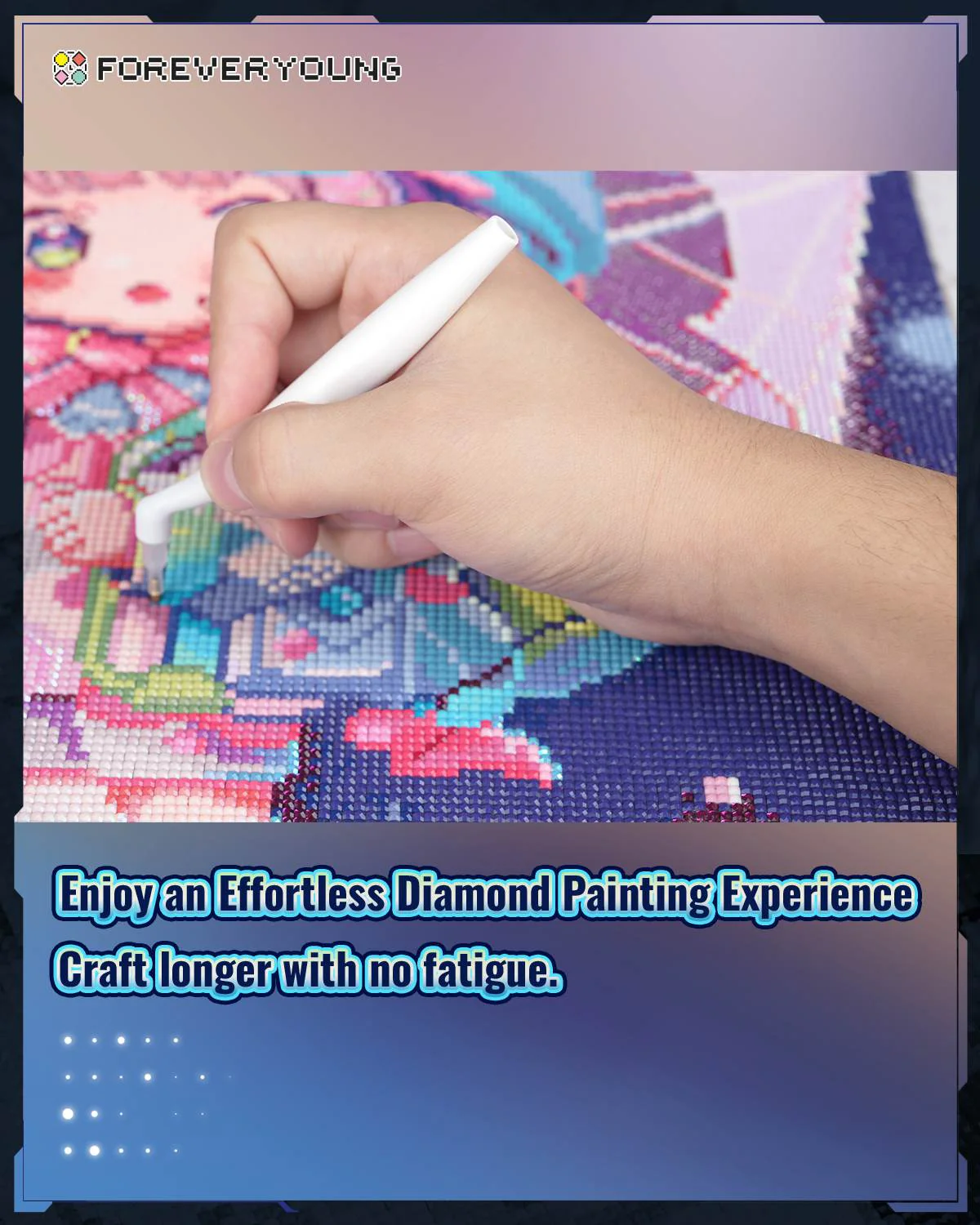 Foreveryoung Ergonomic Diamond Painting Pen - Image 7