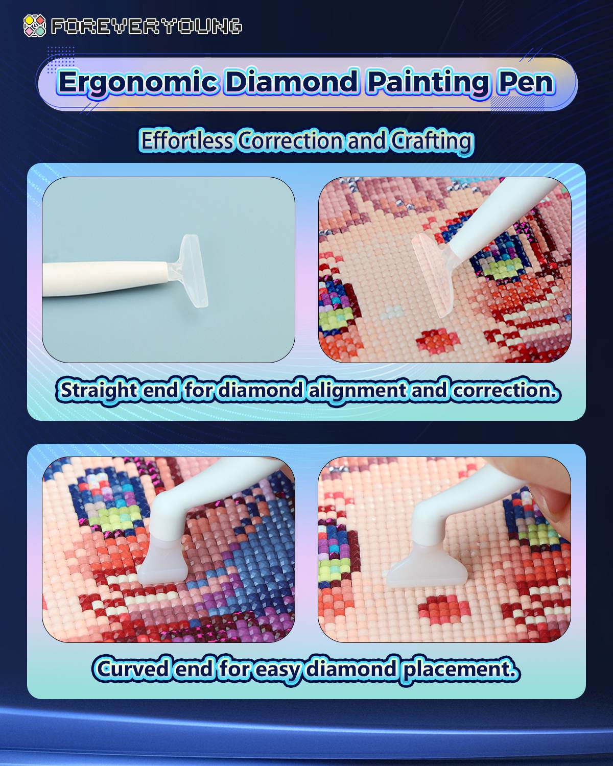 Foreveryoung Ergonomic Diamond Painting Pen - Image 8