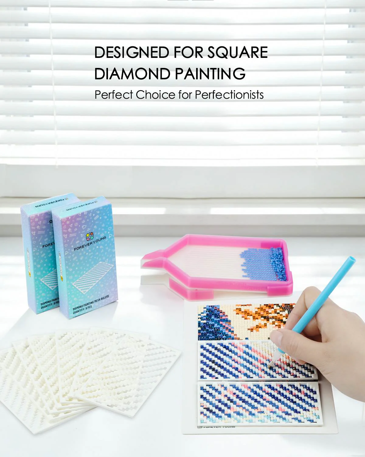 ForeverYoung Diamond Painting Zigzag Ruler - Image 3