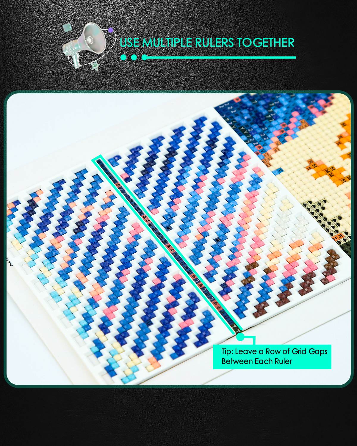 ForeverYoung Diamond Painting Zigzag Ruler - Image 7