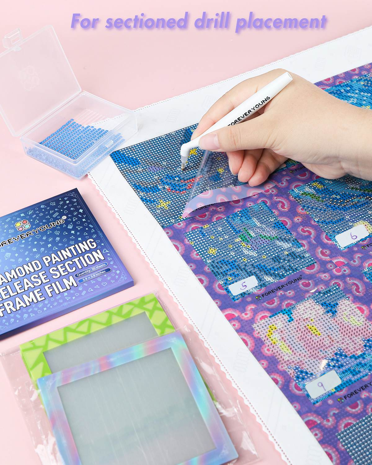 Diamond Painting PET Reusable Release Paper Sheets - Image 7