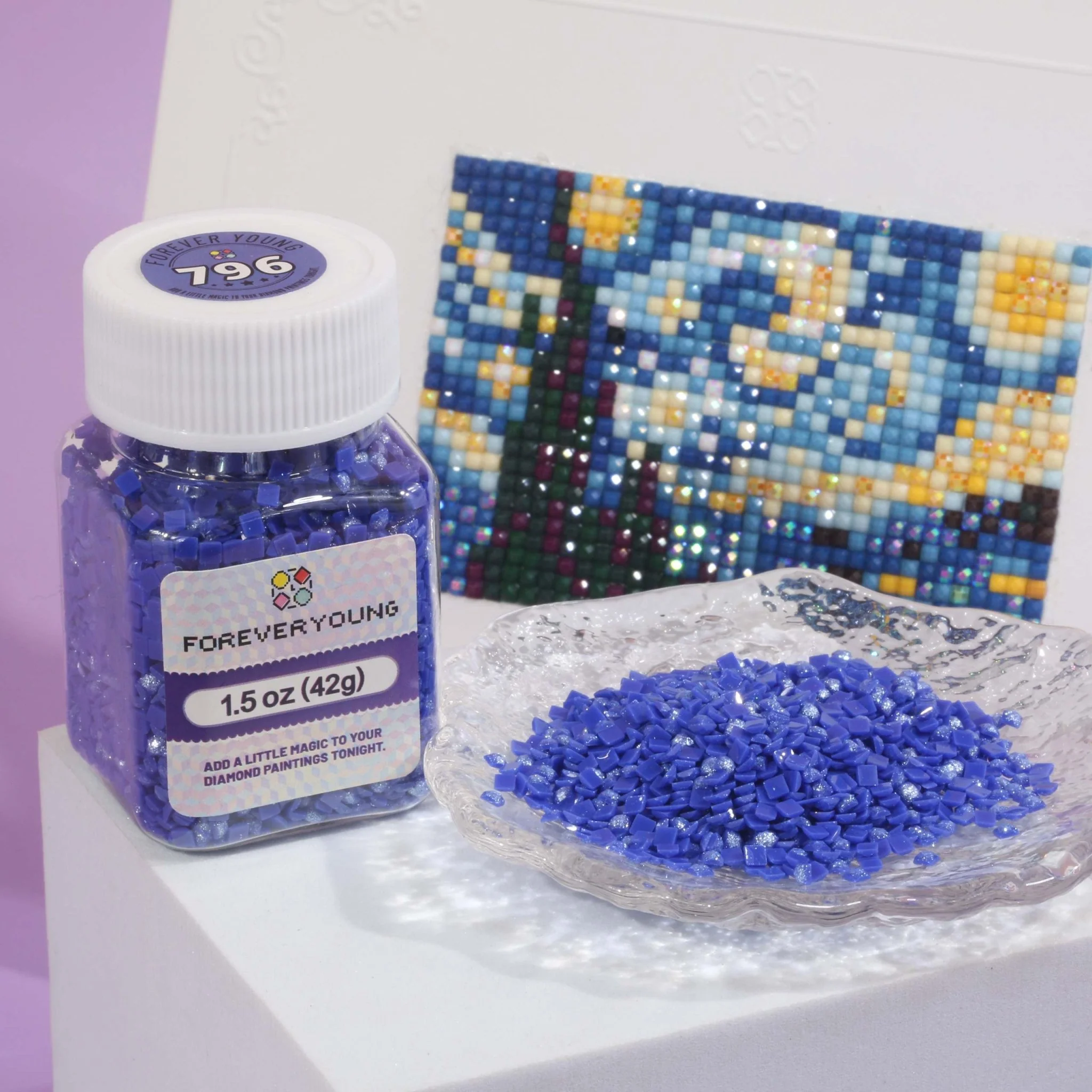 Diamond Painting Square Drill Beads DMC Colors 24 Colors - Image 20
