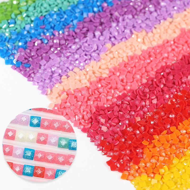 Diamond Painting Square Drill Beads DMC Colors 24 Colors - Image 3