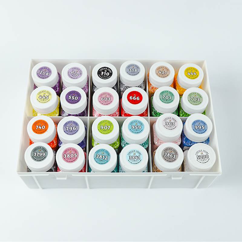 Diamond Painting Square Drill Beads DMC Colors 24 Colors - Image 4
