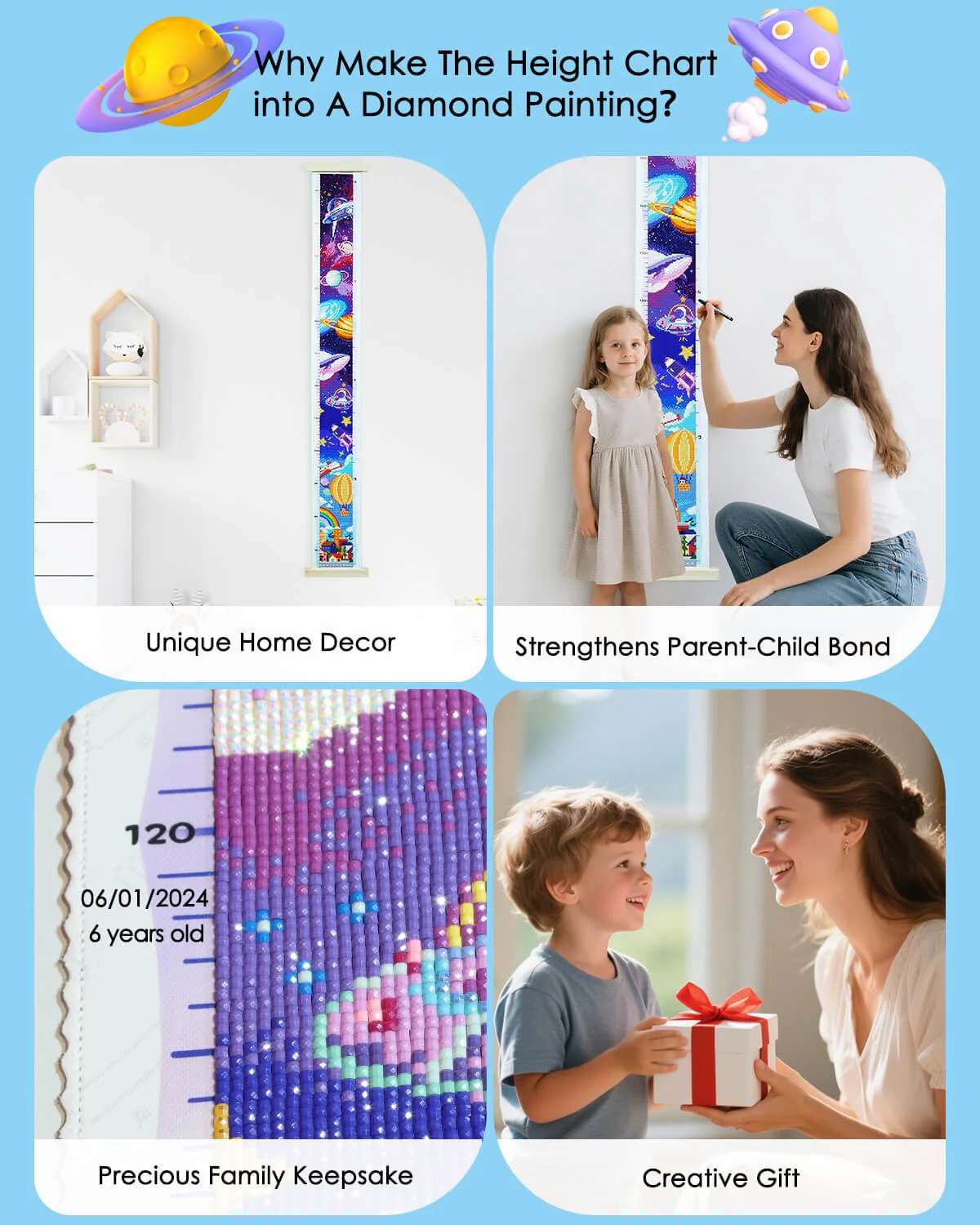 City Height Chart 47.2 x 3.9 Inch - Image 3