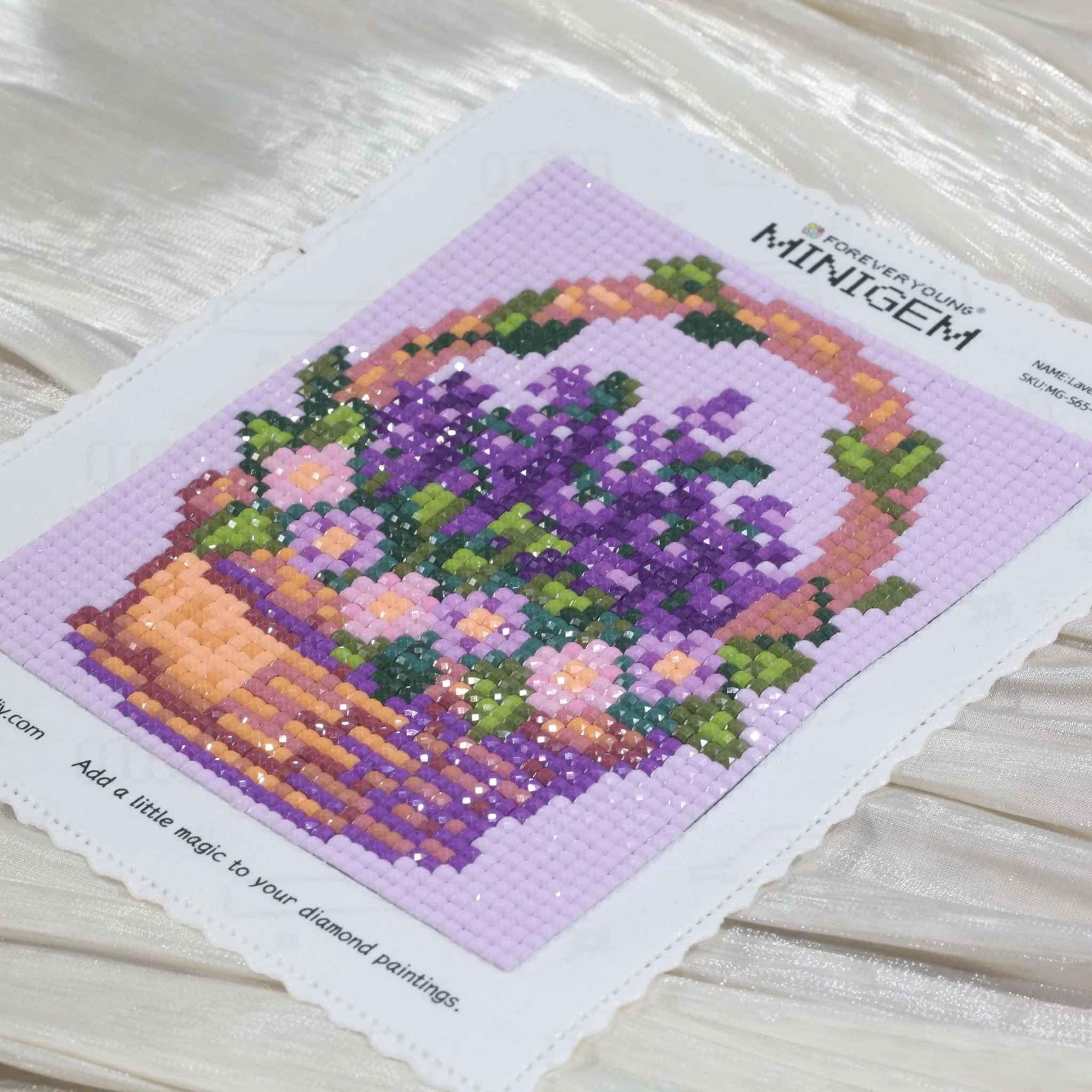 Minigem® :Lavender Basket - Image 2