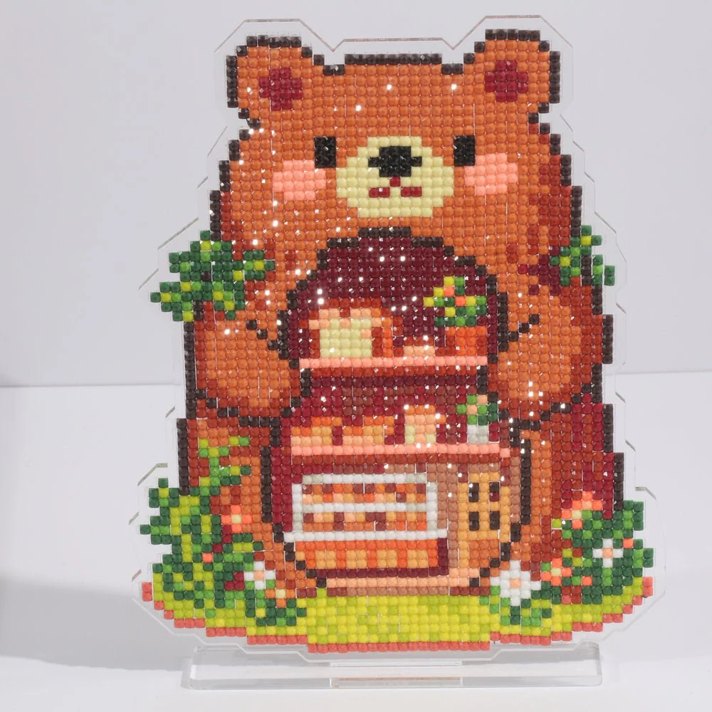 LumiGem Bear Bakery Diamond Painting Stand - Image 4