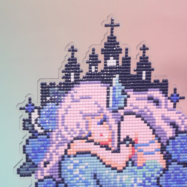 LumiGem Dreaming Mermaid Diamond Painting Stand - Image 6