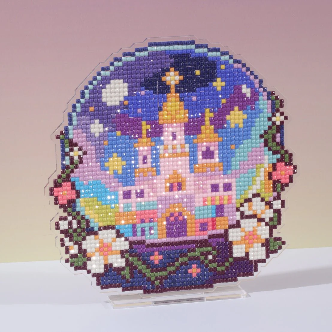 LumiGem Dreamy Star Castle Diamond Painting Stand - Image 3