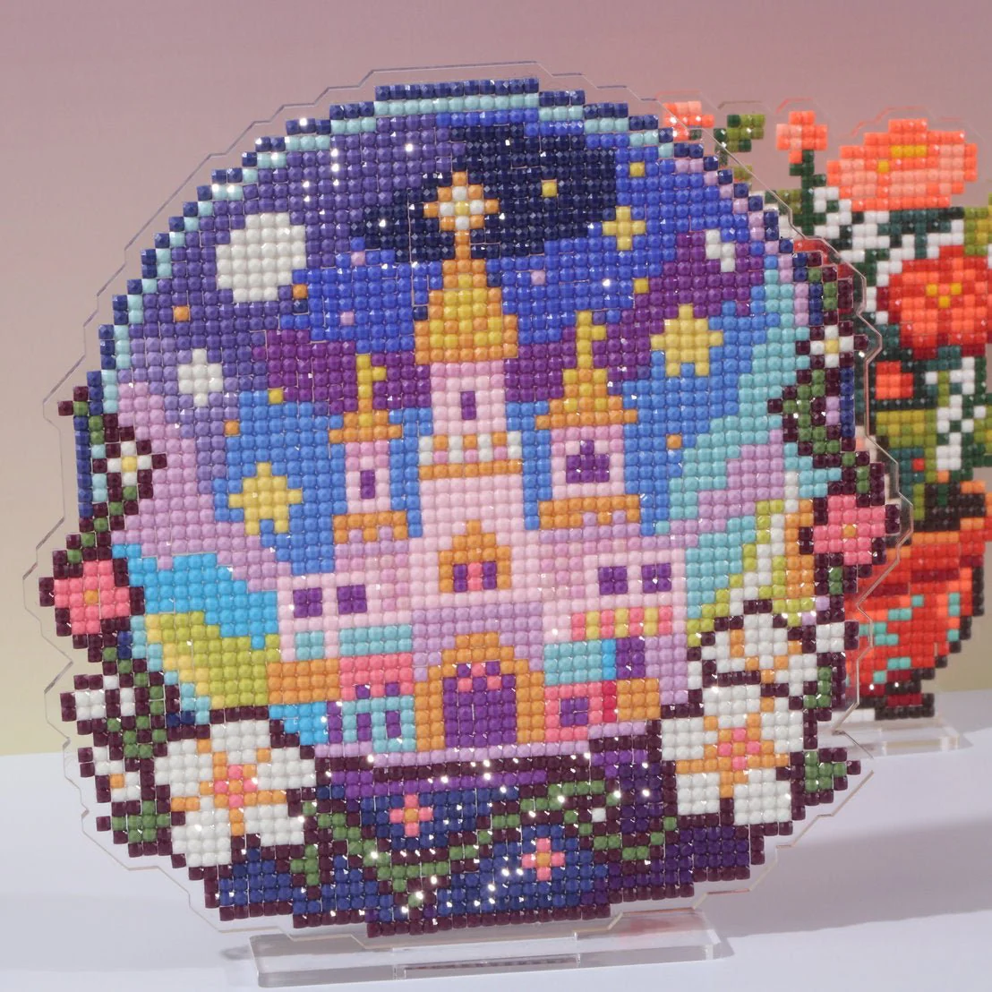 LumiGem Dreamy Star Castle Diamond Painting Stand - Image 9