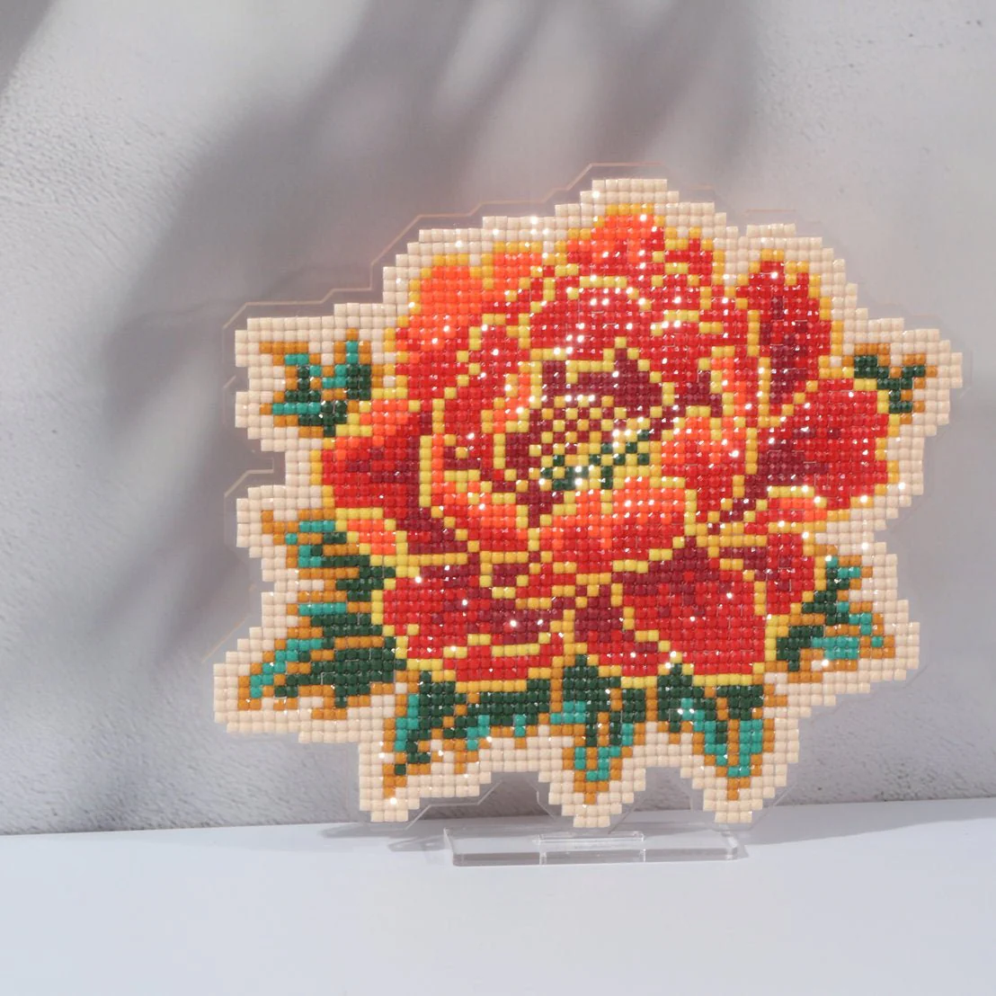 LumiGem Gilded Peony Diamond Painting Stand - Image 2