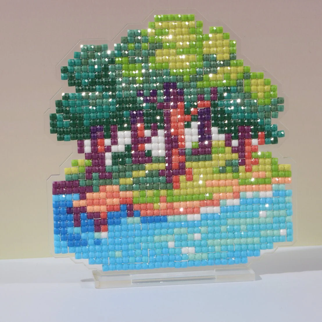 LumiGem Island in the Lake Diamond Painting Stand - Image 2