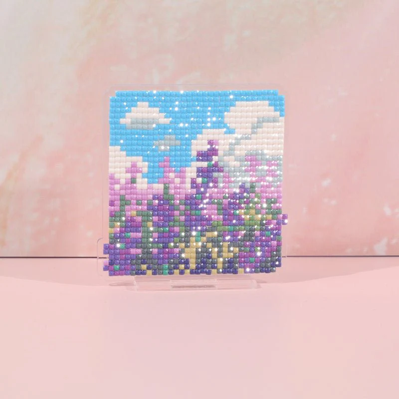 LumiGem Lavender Miniature Scene Diamond Painting Stand