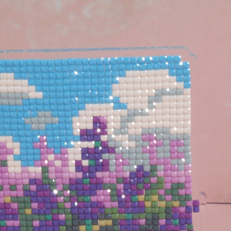 LumiGem Lavender Miniature Scene Diamond Painting Stand - Image 3