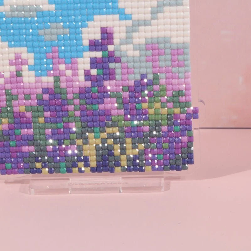 LumiGem Lavender Miniature Scene Diamond Painting Stand - Image 4