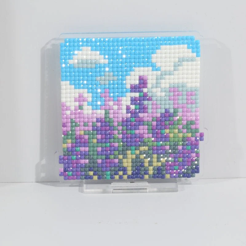 LumiGem Lavender Miniature Scene Diamond Painting Stand - Image 7