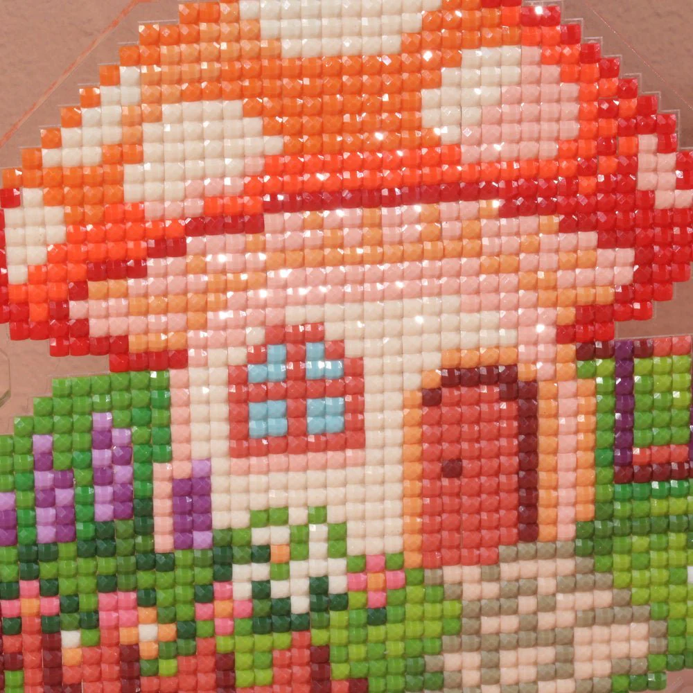 LumiGem Mushroom House Diamond Painting Stand - Image 4