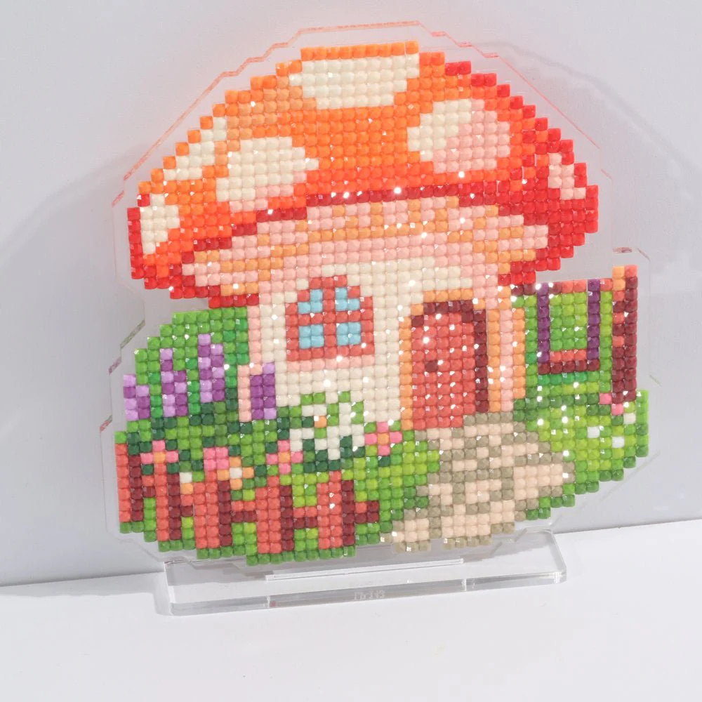 LumiGem Mushroom House Diamond Painting Stand - Image 7