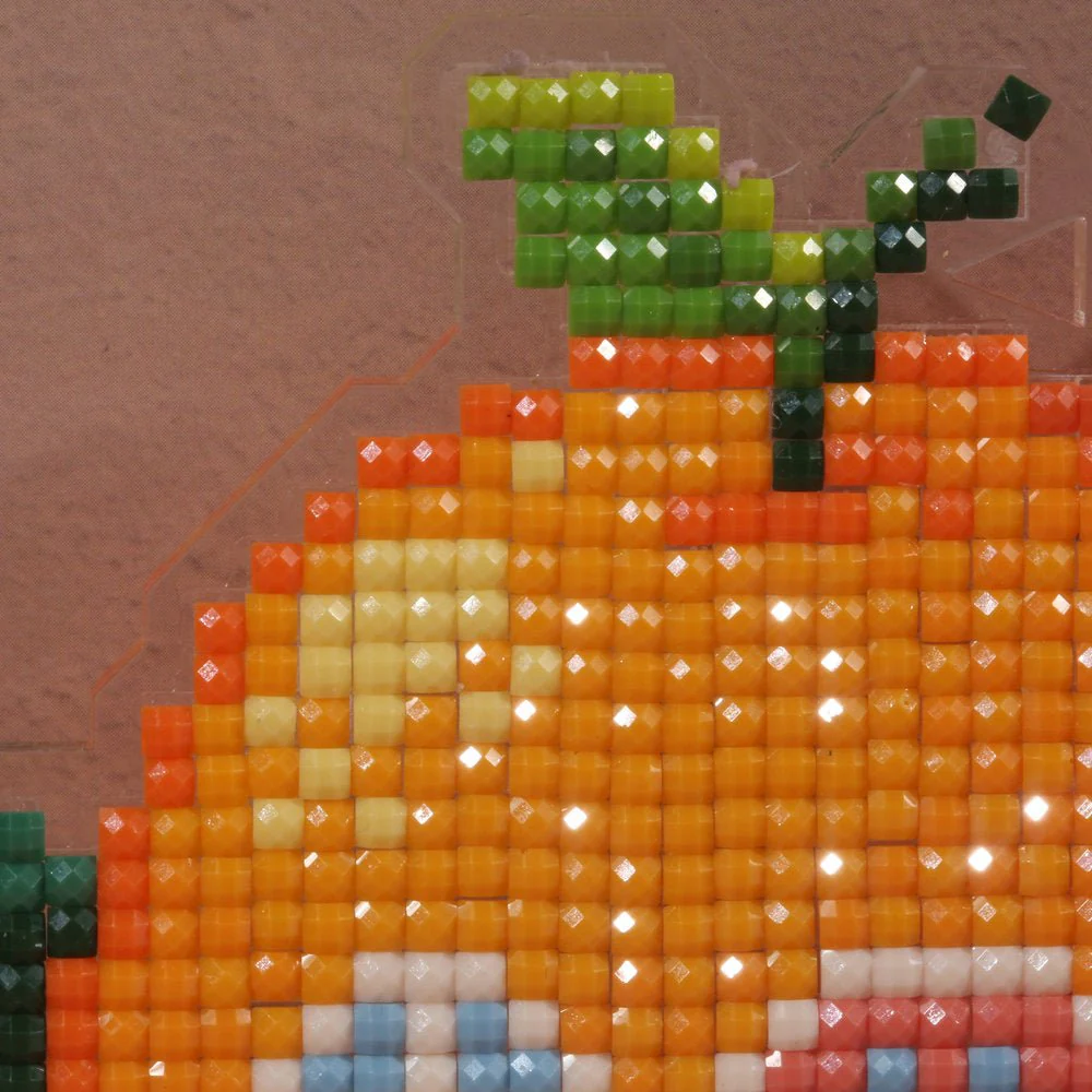 LumiGem Orange House Diamond Painting Stand - Image 3