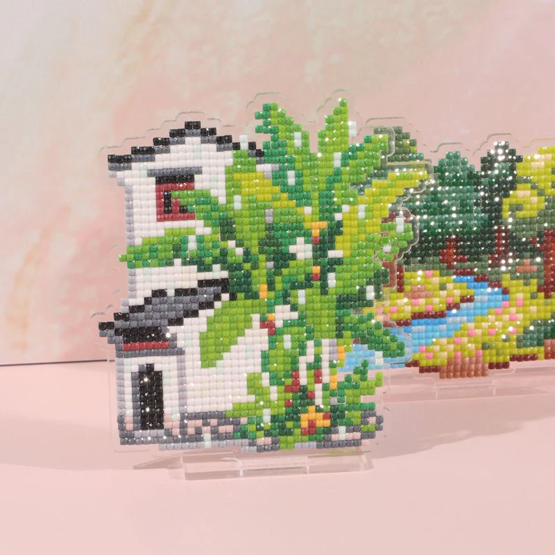 LumiGem Rain on the Banana Leaves Diamond Painting Stand - Image 7