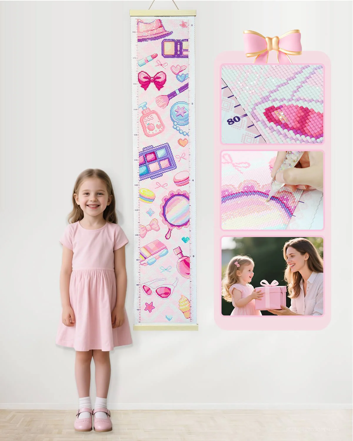 Make up Height Chart 47.2 x 3.9 Inch - Image 8