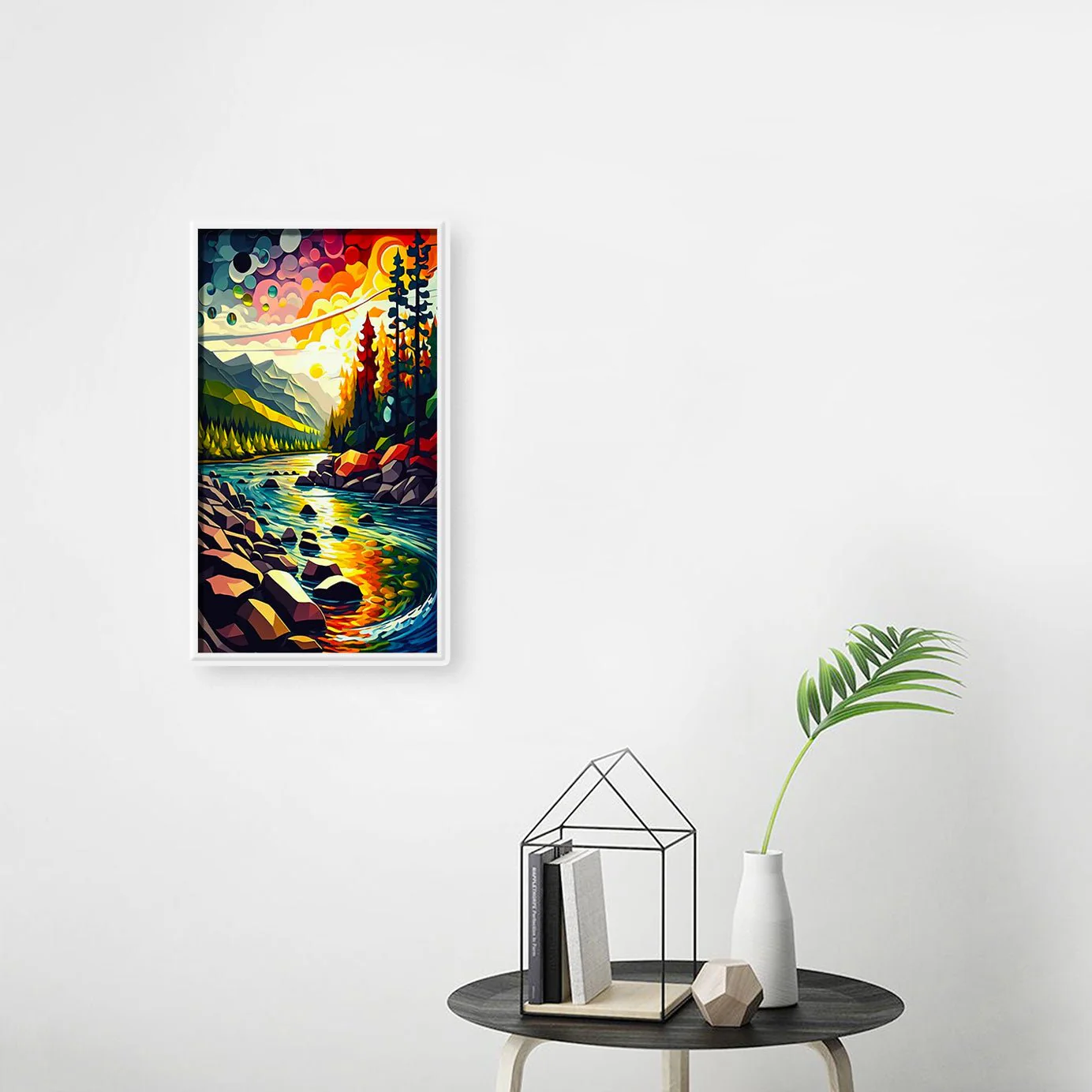 Meandering stream-Crystal Diamond Painting - Image 4