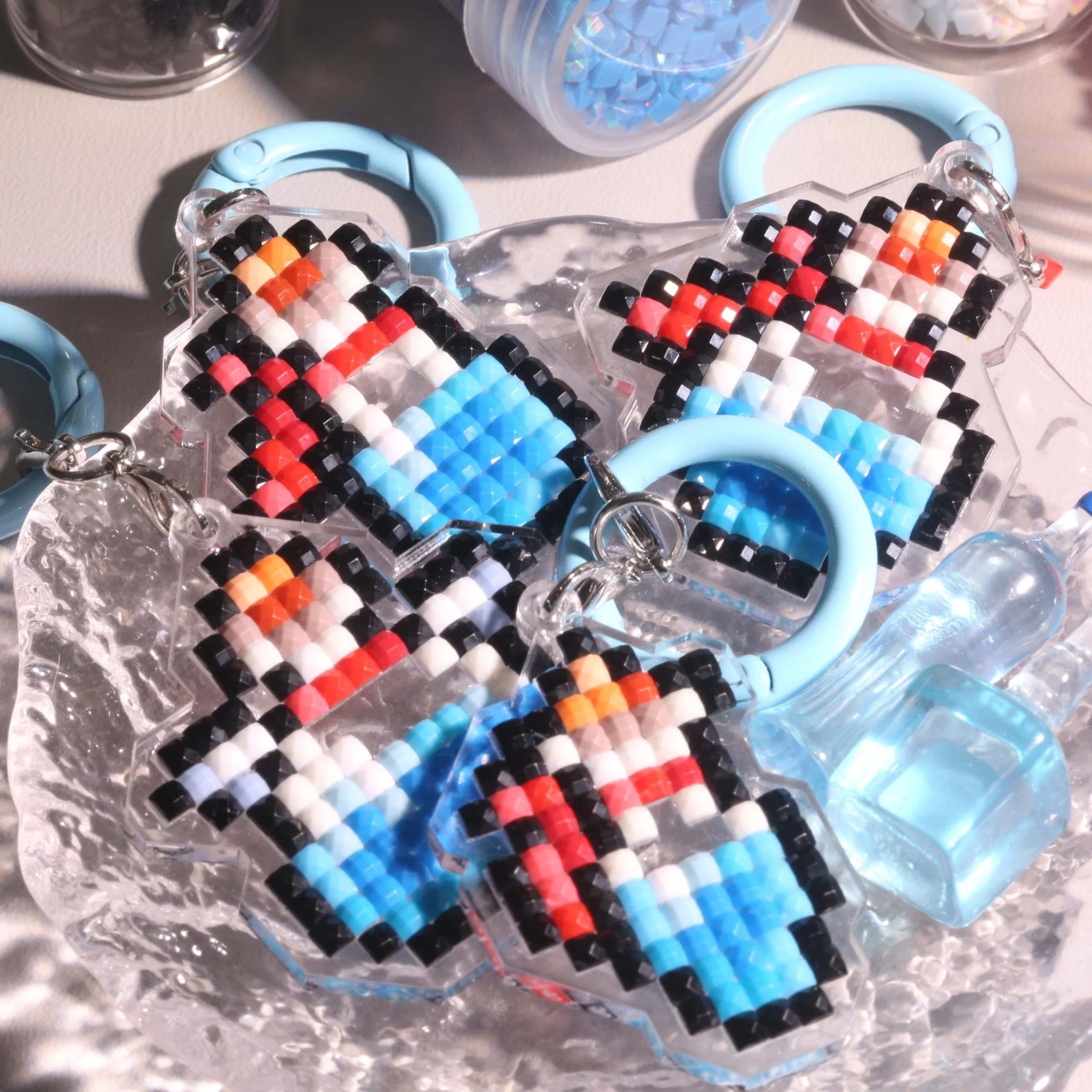 Mini Potion Acrylic Diamond Painting Keychain - Image 10