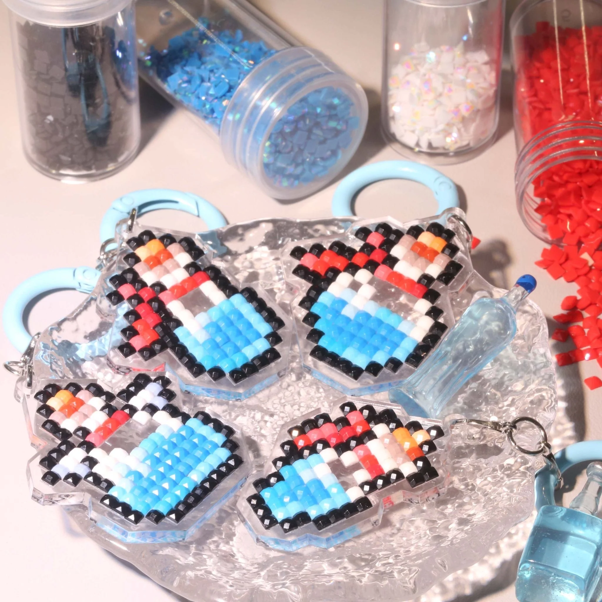 Mini Potion Acrylic Diamond Painting Keychain - Image 8