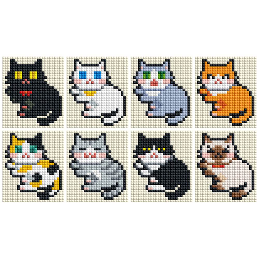 Minigem® Cats | Cat, Cats & Kitten Diamond Art Collection