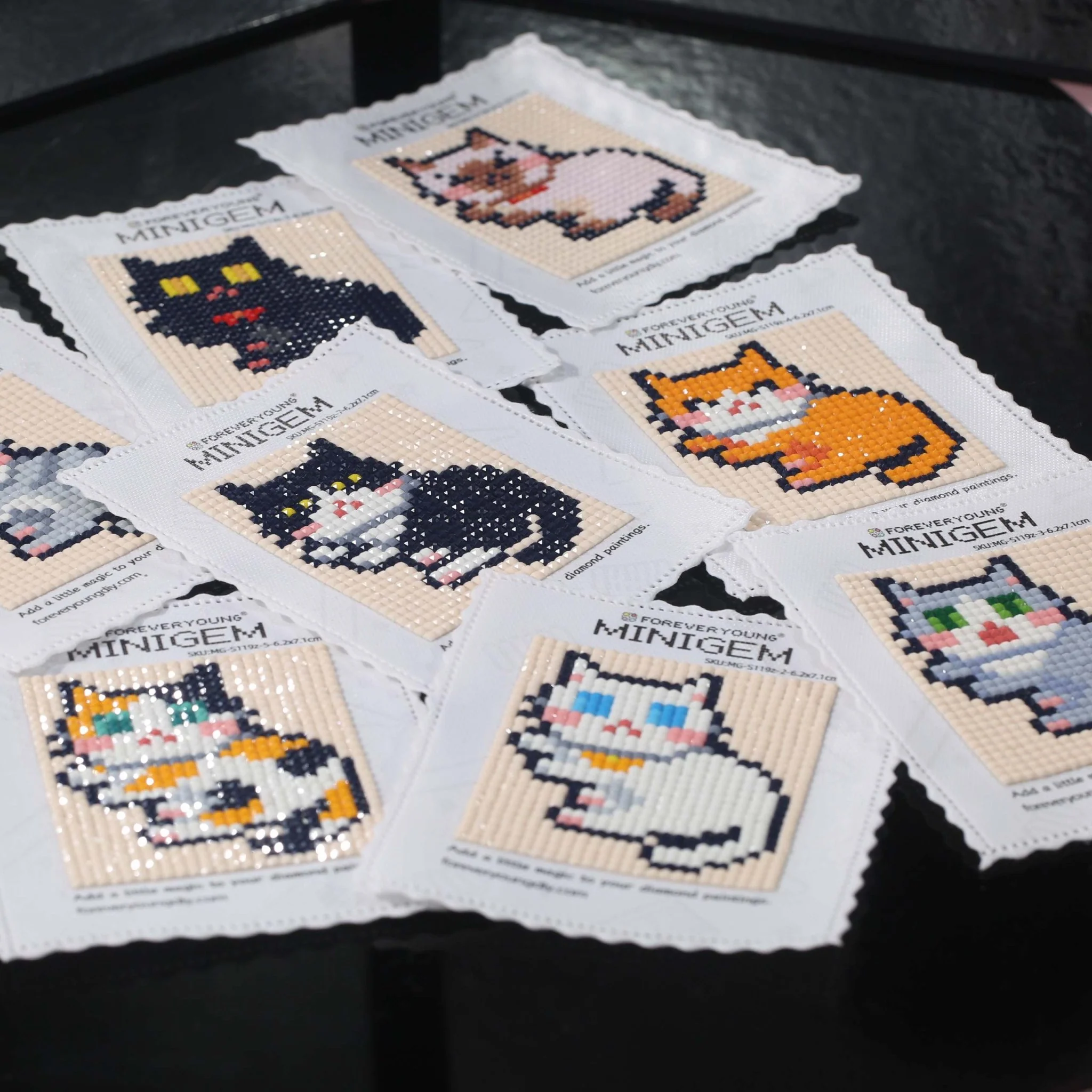 Minigem® Cats | Cat, Cats & Kitten Diamond Art Collection - Image 10