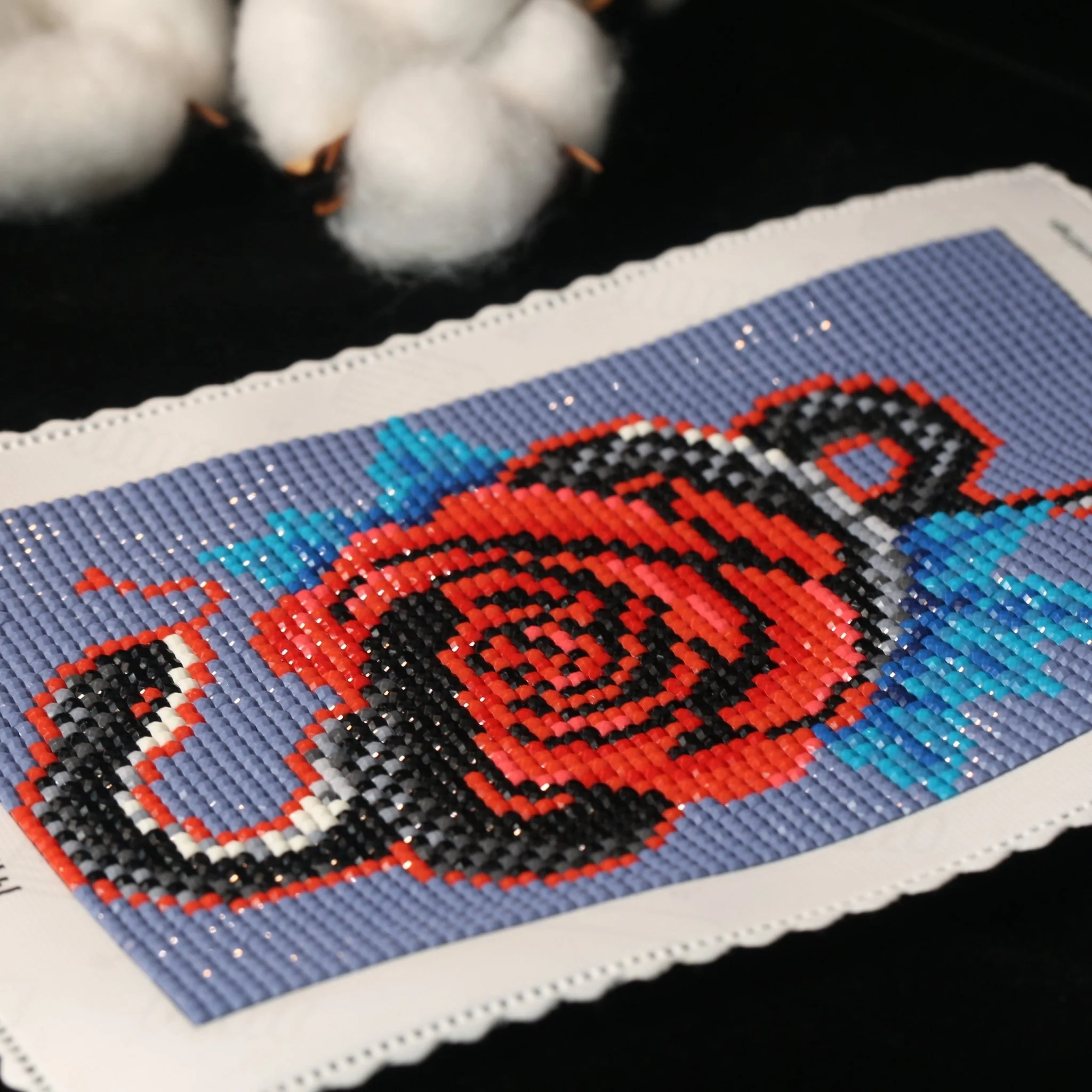 Minigem® :Crimson Serpent Rose - Image 3