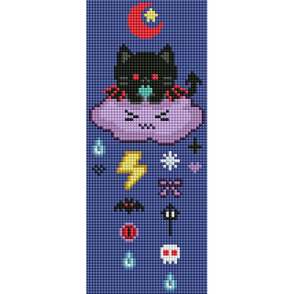 Minigem® Demon Kitty Wind Chime | Cat, Cats & Kitten Gothic Wind Chime Decor