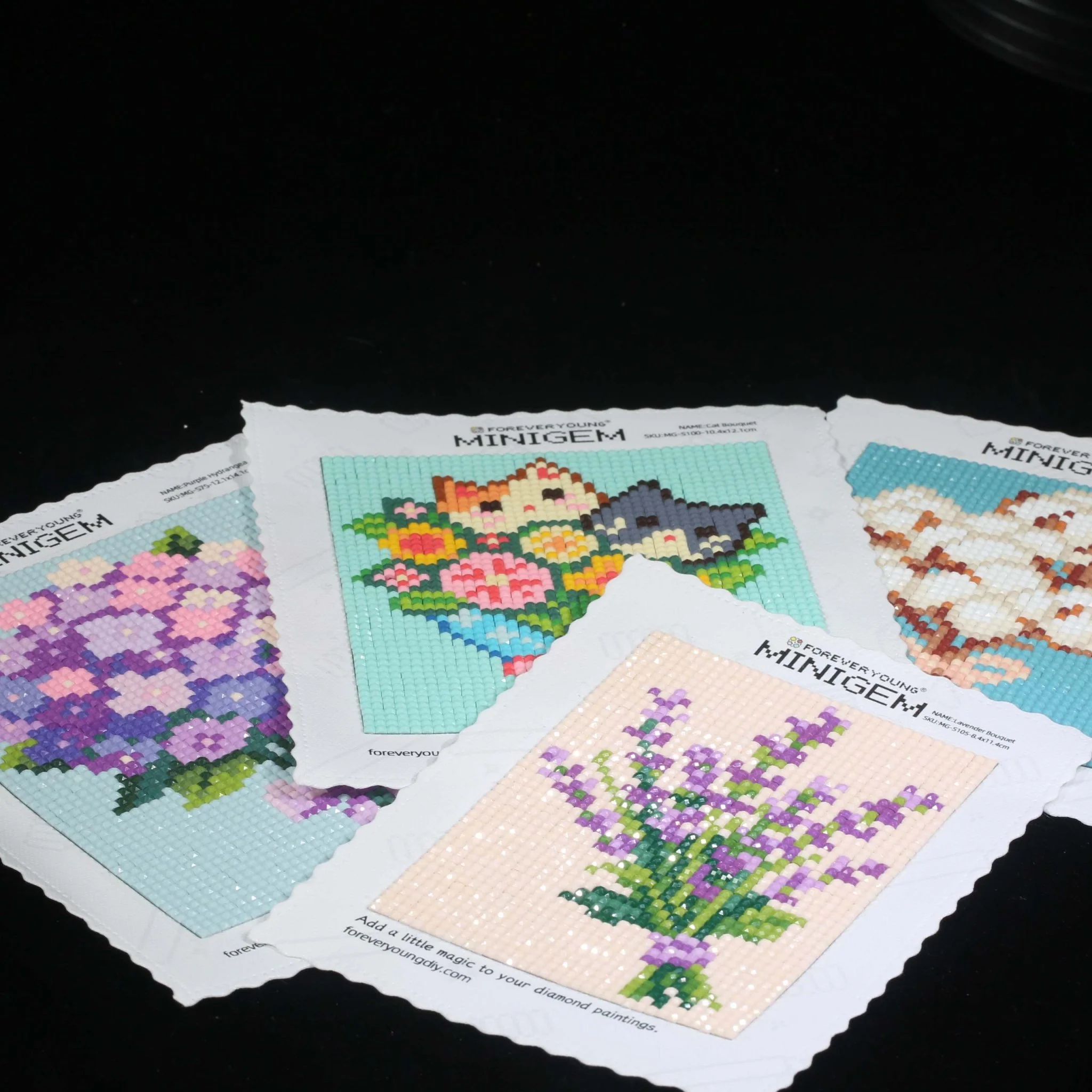 Minigem® :Lavender Bouquet - Image 4