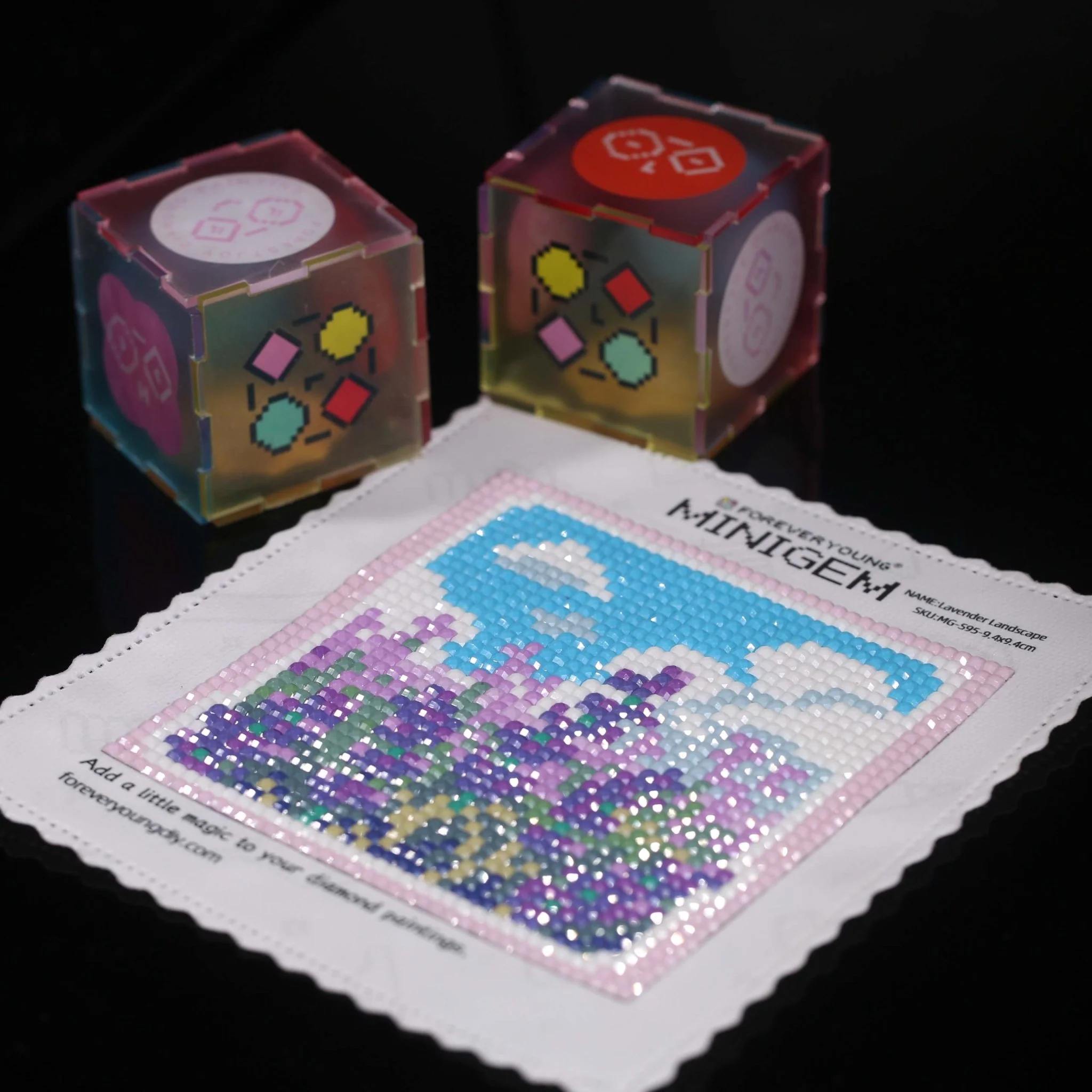 Minigem® :Lavender Landscape - Image 2