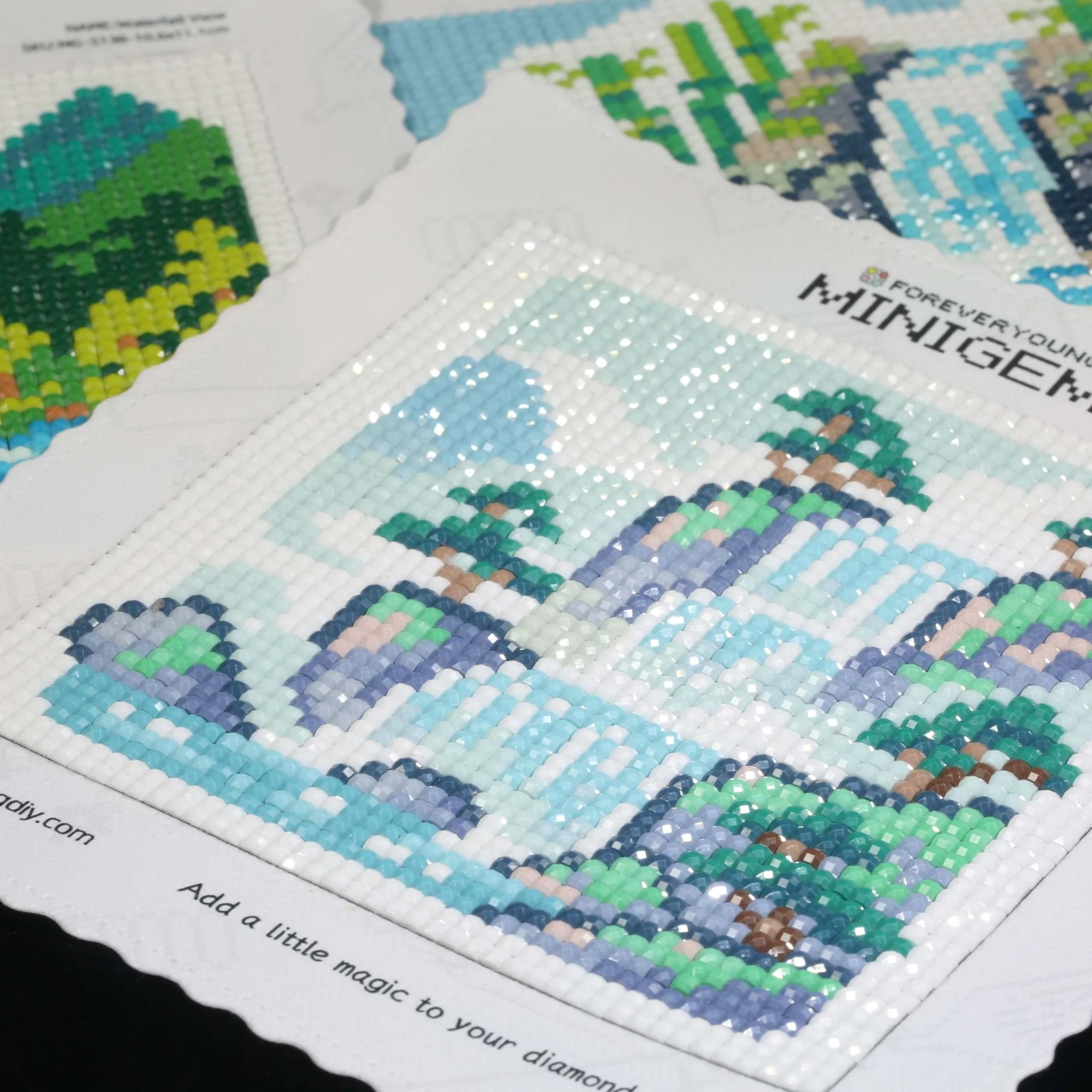 Minigem® :Pines and Waterfall - Image 4