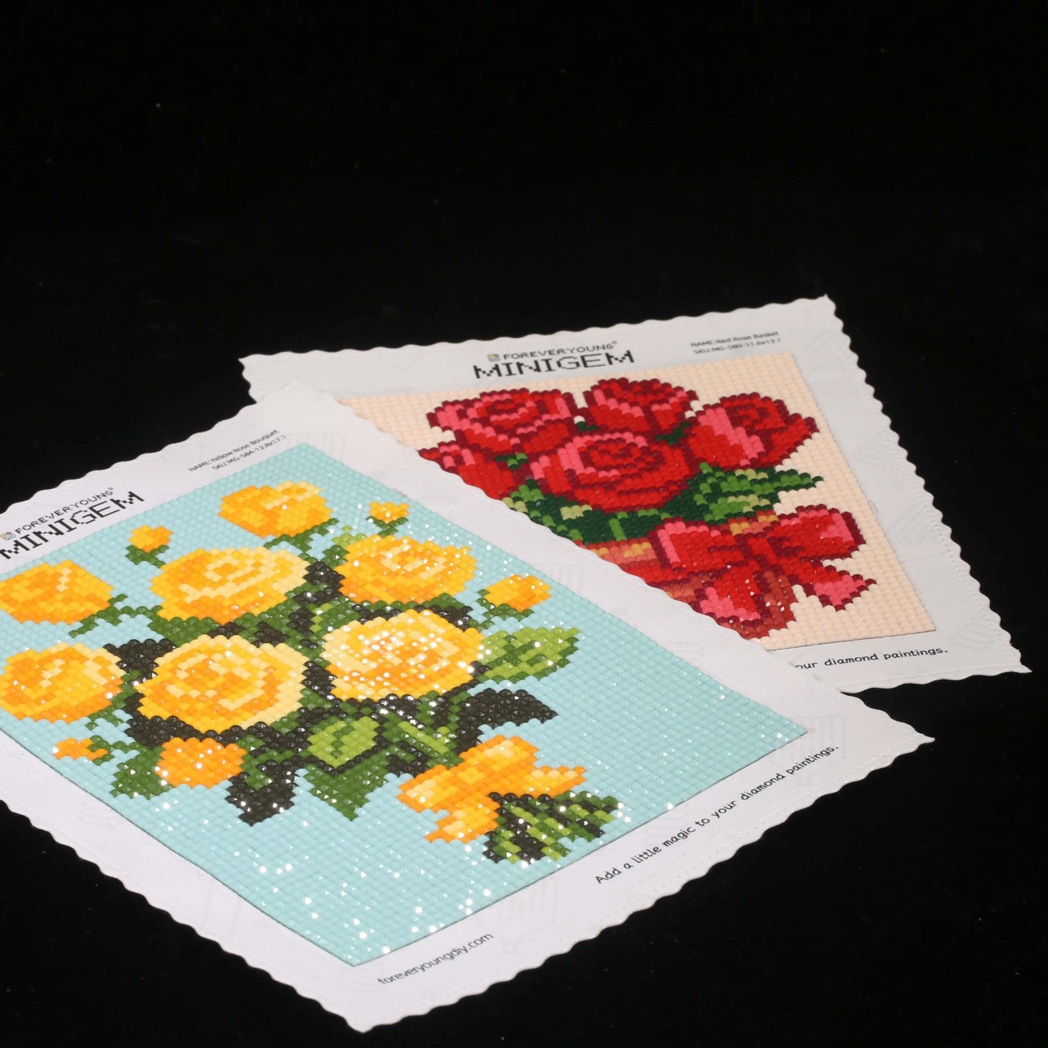 Minigem® :Yellow Rose Bouquet - Image 4