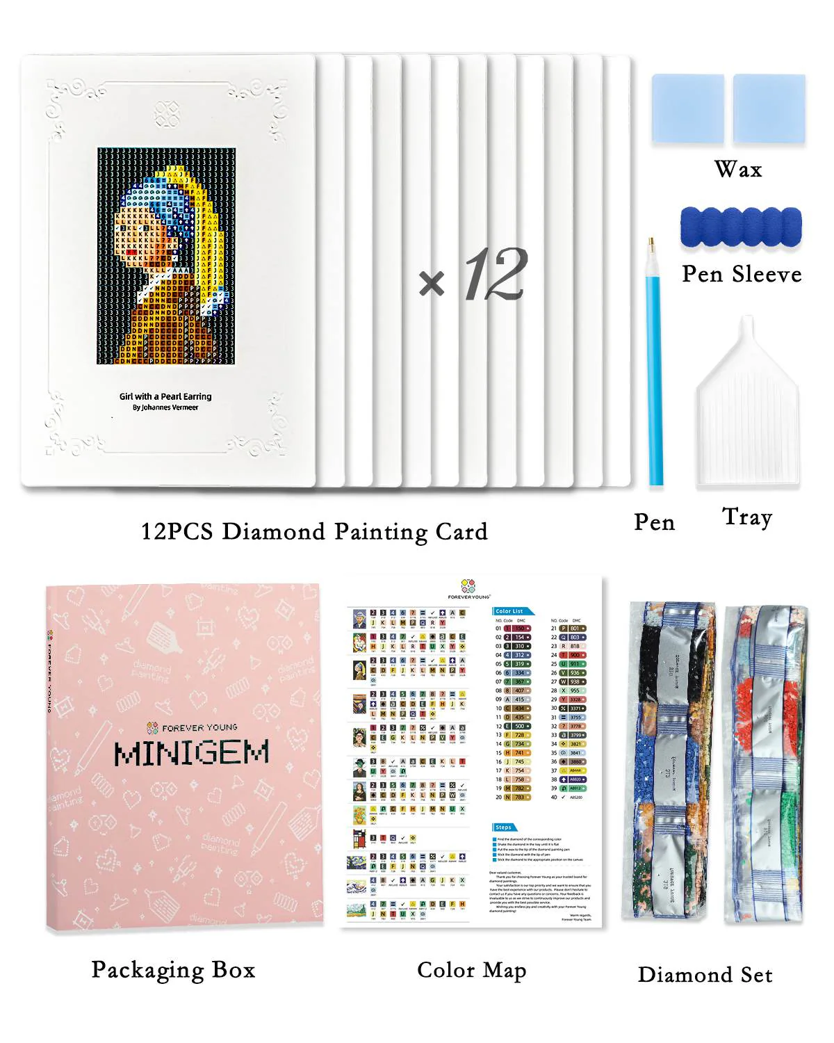 Minigem® : Famous Artists' Paintings - Image 7