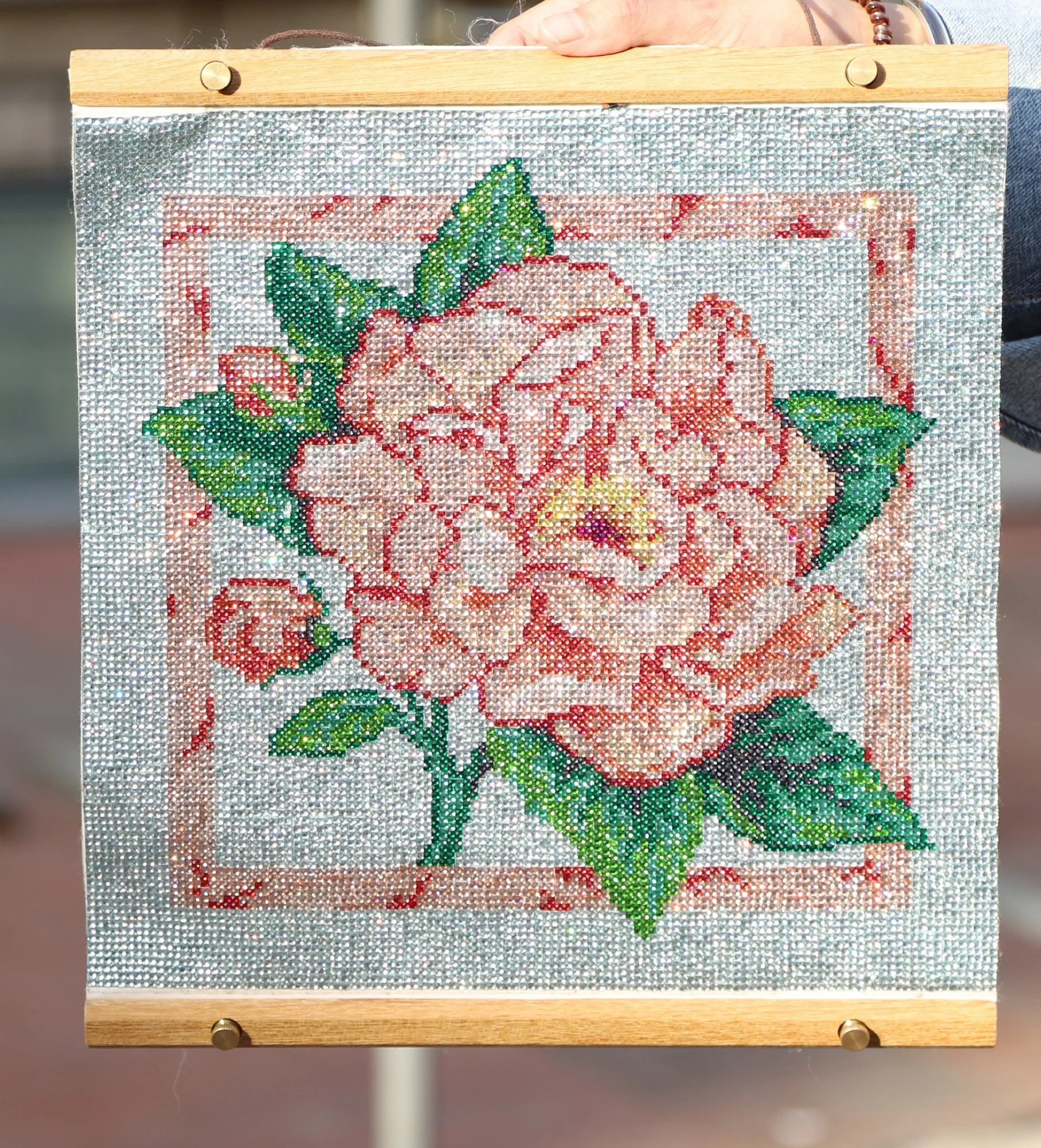 Pretty Flower-Crystal Diamond Painting - Image 3