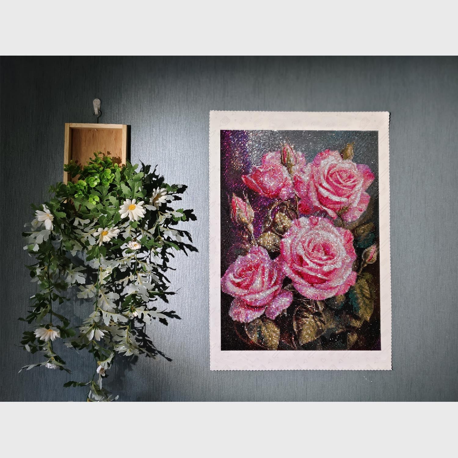 Radiant Roses-Crystal Diamond Painting - Image 4
