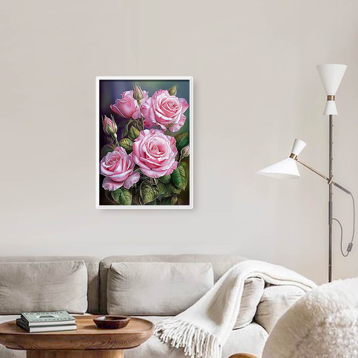 Radiant Roses-Crystal Diamond Painting - Image 5