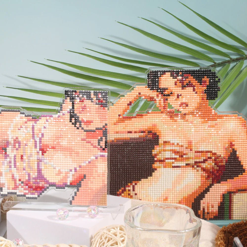Relaxing Beauty Diamond Art Display Stand - Image 2