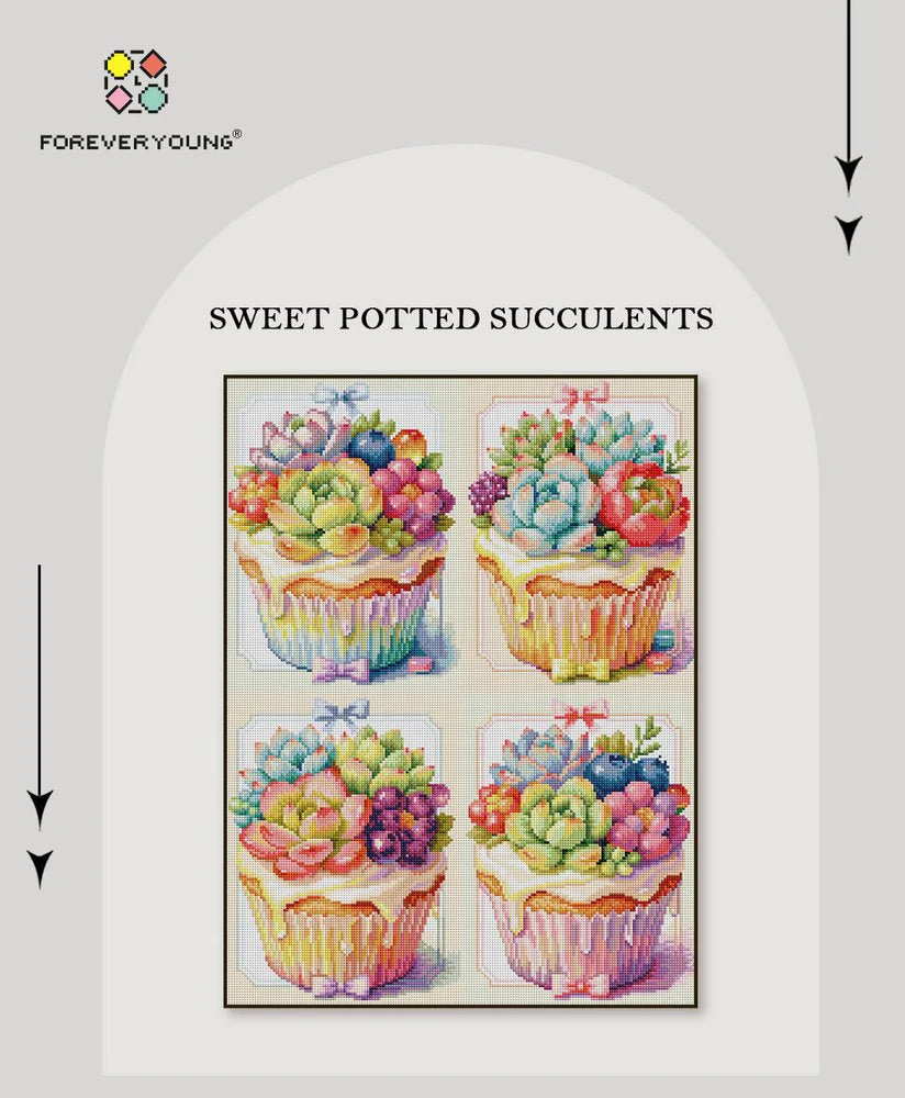 Sweet Potted Succulents - Image 2
