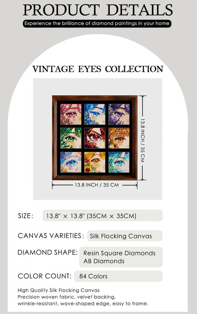 Vintage Eyes Collection Frame Set - Image 2